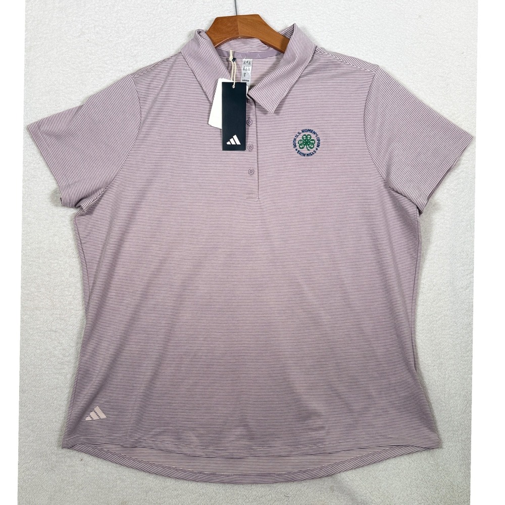 Official Women's US Open Golf Polo Erin Hills Golf Club Adidas Women's 2XL Shirt